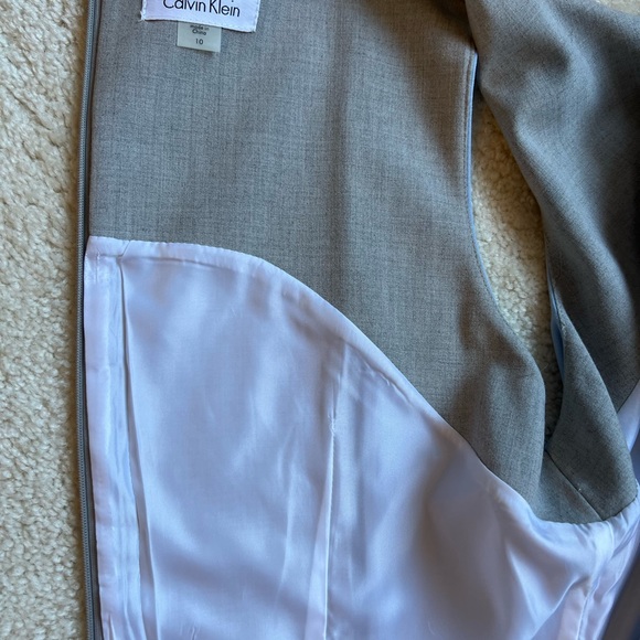 Calvin Klein Geometric Sheath Dress - Picture 5 of 6